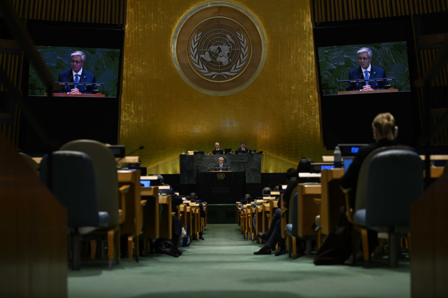 Выступление Президента Казахстана на 80-й сессии Генассамблеи ООН