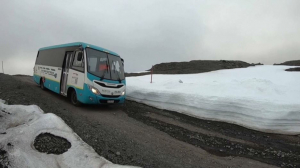 В Антарктике начнут курсировать электробусы