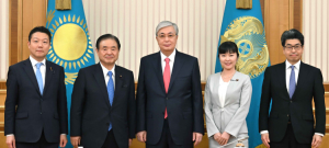 Президент принял председателя Японской парламентской лиги дружбы с Казахстаном