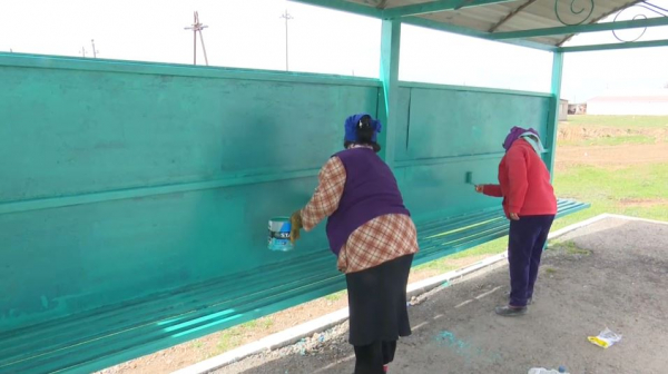 Масштабный субботник провели в Жамбылской области