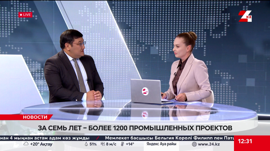 За семь лет – более 1200 промышленных проектов. Мухамед Андаков