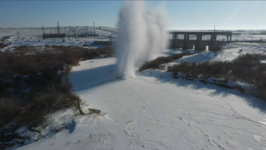 Қарағанды облысында өзендерде мұз жару жұмыстары басталды