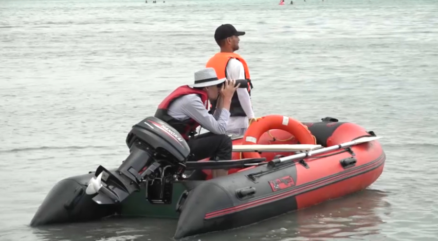 Ақтаудағы жағажайлардың бірінде құтқару бекеті ашылды