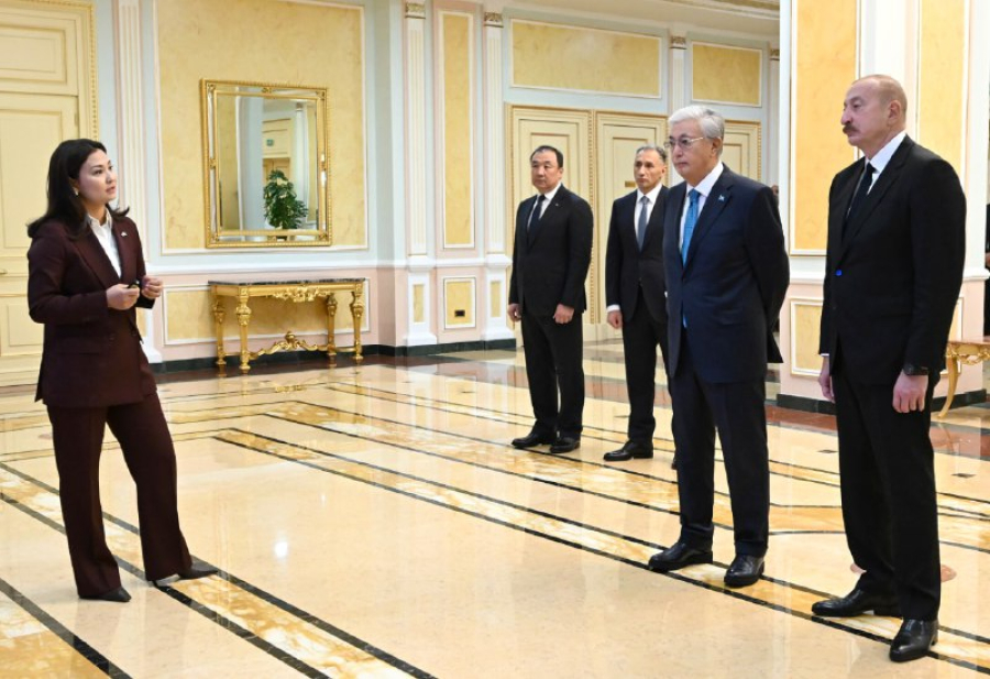 Тоқаев пен Әлиевке «Орта дәлізді дамыту» жобасы таныстырылды