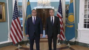 Глава МИД Казахстана встретился с госсекретарем США