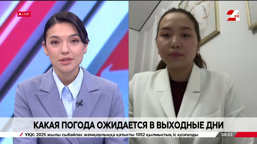 Какая погода ожидается в выходные дни. Аружан Муратова