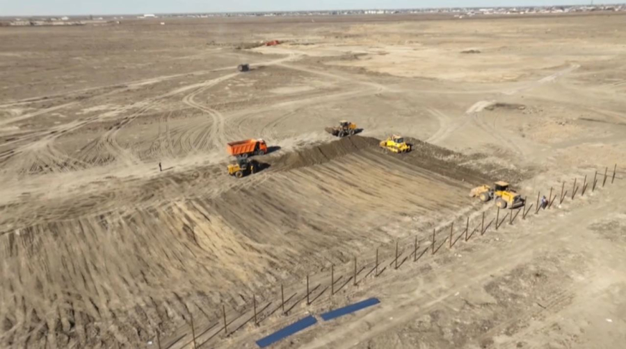 Атырауда 12 мың көрерменге арналған стадион құрылысы басталды