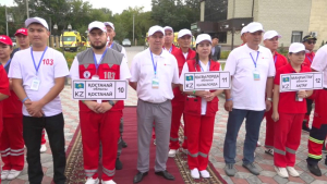 Семейде Жедел жәрдем дәрігерлерінің спартакиадасы өтіп жатыр