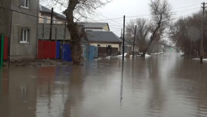 Режим ЧС объявили в Уральске из-за паводков