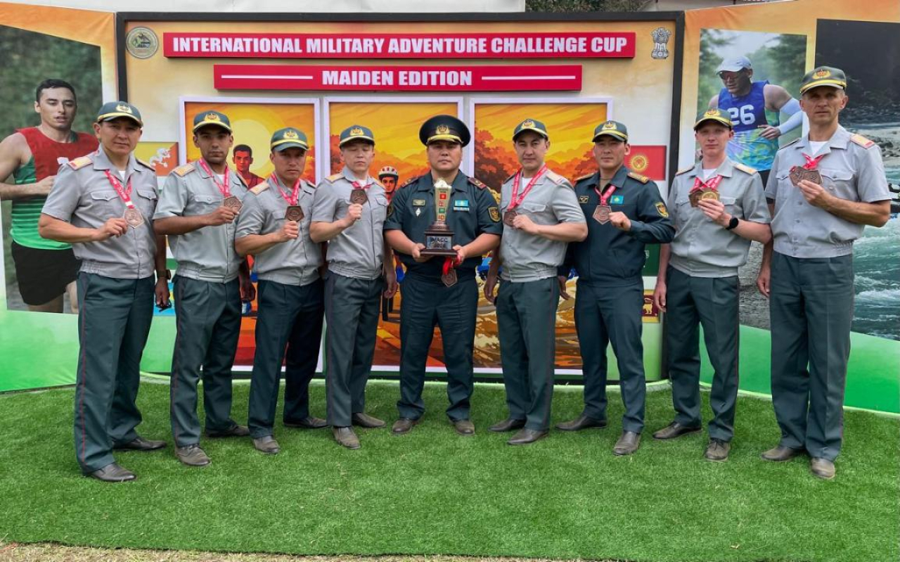 Военные спортсмены завоевали бронзу на соревнованиях в Индии