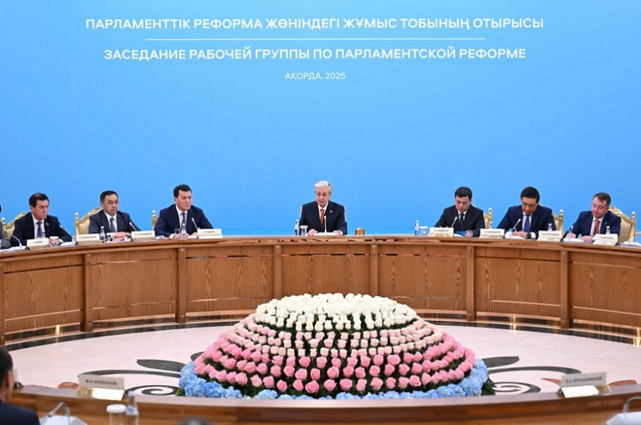 Токаев выступил на заседании Рабочей группы по Парламентской реформе