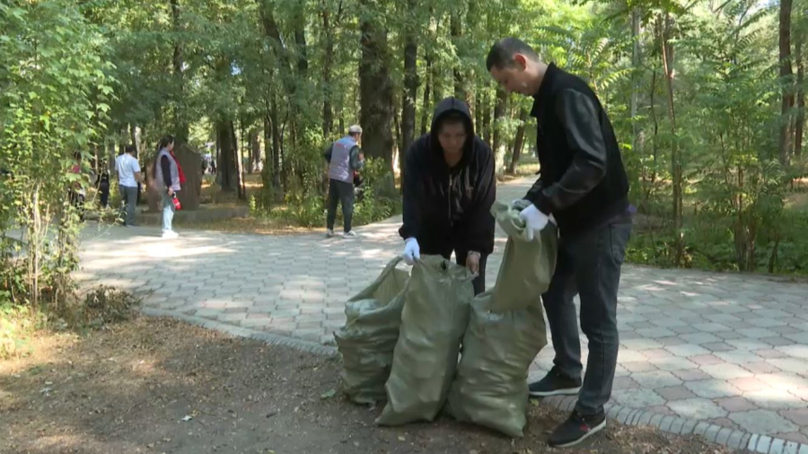 Международная экологическая акция проходит в Жамбылской области