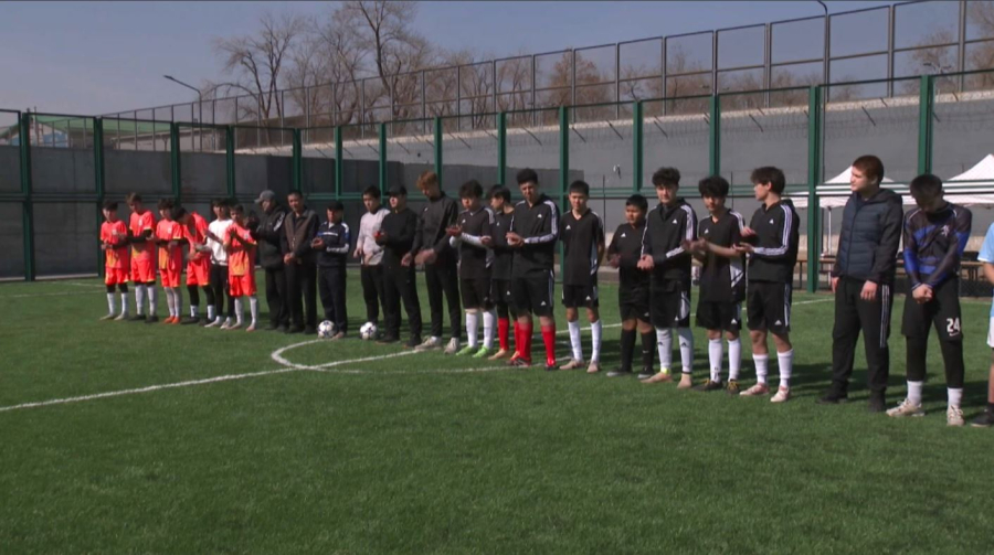 Алматыдағы балалар колониясында футболдан турнир өтті