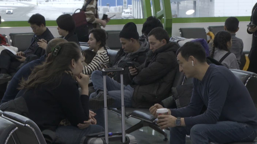 Астанадағы әуежай штаттық режимде жұмыс істеп тұр