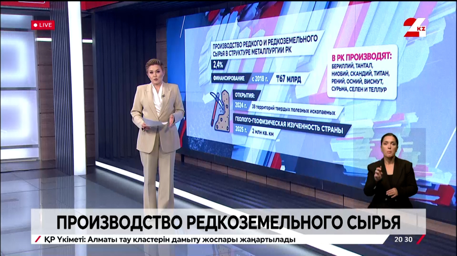 Планы Казахстана на редкоземельные металлы