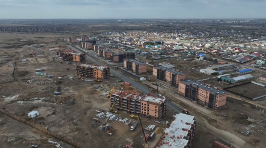 Қостанай облысында тұрғын үй құрылысы қарқын алды