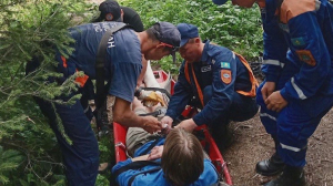Спасатели МЧС оказали помощь пострадавшему туристу
