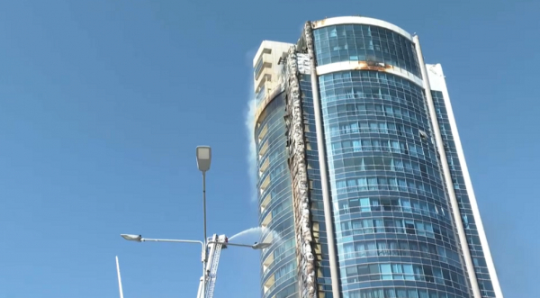 Елордада көпқабатты тұрғын үйден шыққан өрт толық сөндірілді