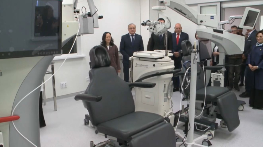 Офтальмологический центр сети клиник Astana Vision открыли в Караганде