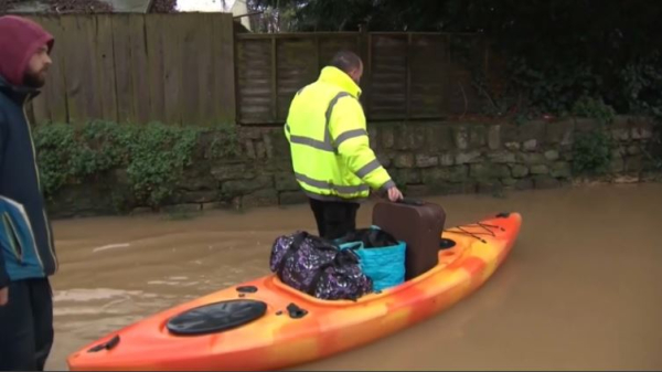 Еуропаның біраз бөлігін су басты