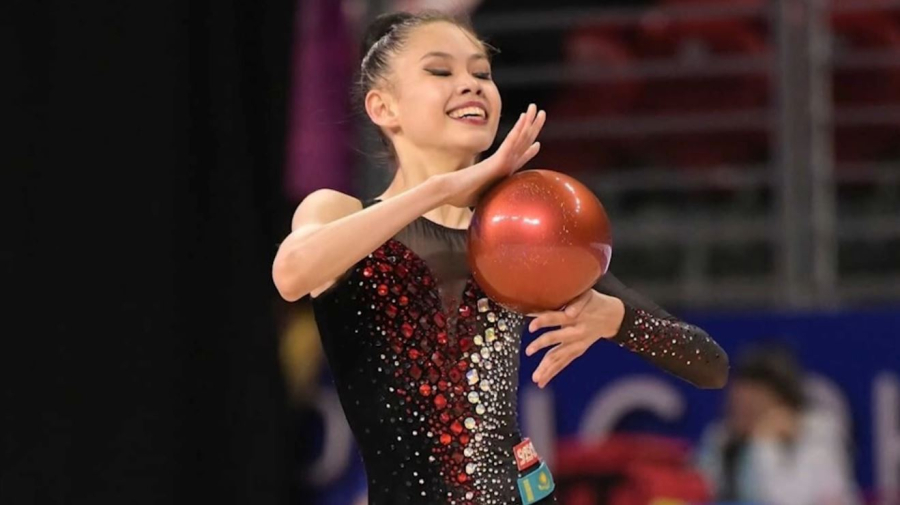 Гимнастка Акмарал Ерекешева завоевала бронзовую медаль на Гран-при во Франции