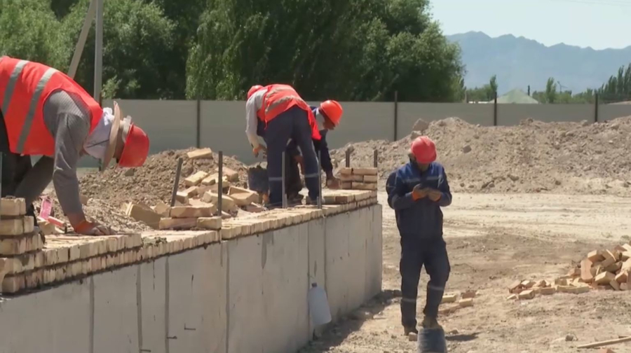 Спортивный комплекс на 150 мест строят в селе Созак Туркестанской области