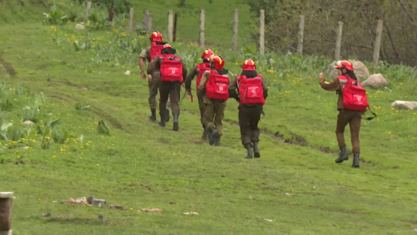 Алматыда өрт сөндірушілердің оқу-жаттығуы өтті