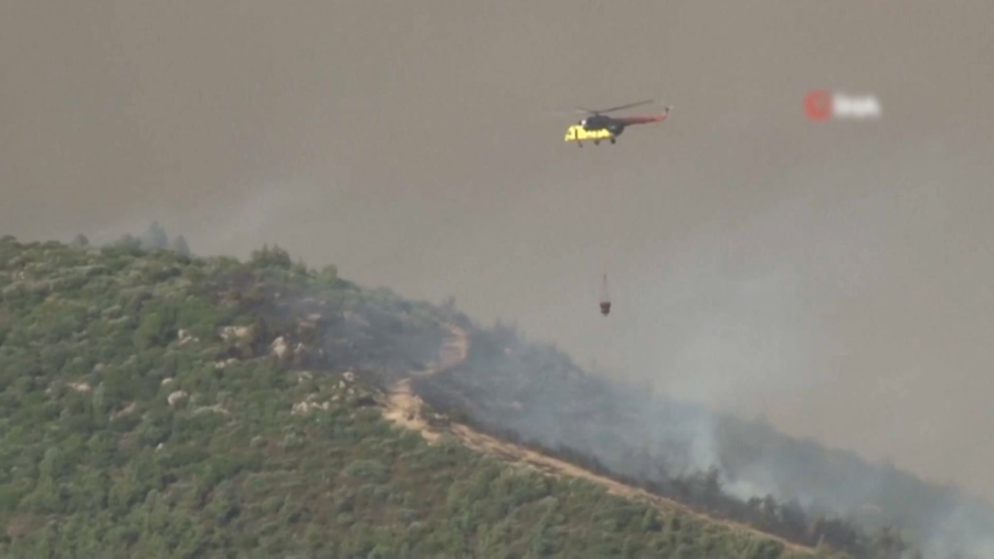 Измир әуежайы жұмысын тоқтатты