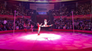 Алматинский цирк впервые выступил с гастролями в Грузии