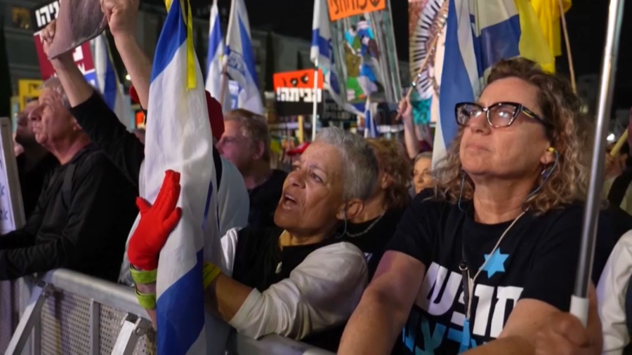 Израиль ереуілшілері Газадағы қақтығысты тоқтатуды талап етті