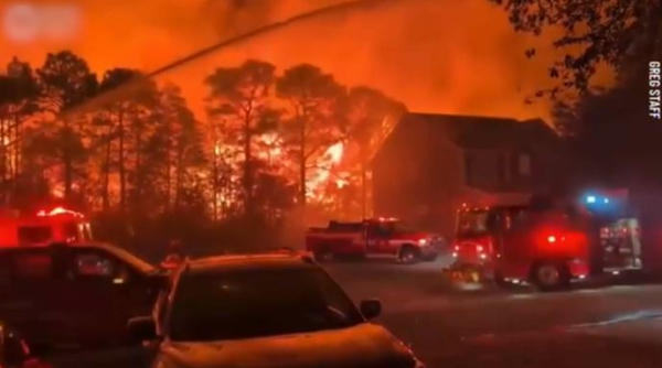 Режим ЧС ввели из-за новых лесных пожаров  в Южной Каролине
