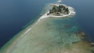 Уровень воды в озере Гарда в Италии стал самым низким за 70 лет