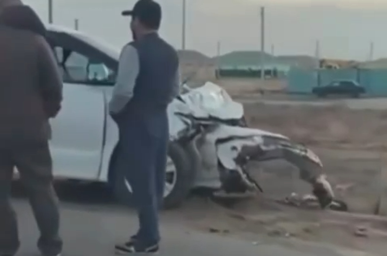 Двое детей погибли в ДТП в Атырауской области