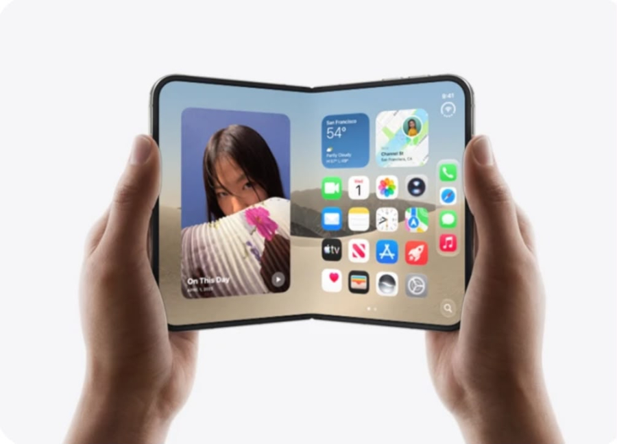 Apple алғашқы жиналмалы iPhone Duo смартфонын таныстырды