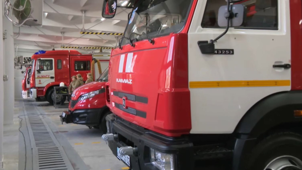 В старейшей пожарной части Алматы провели капитальный ремонт