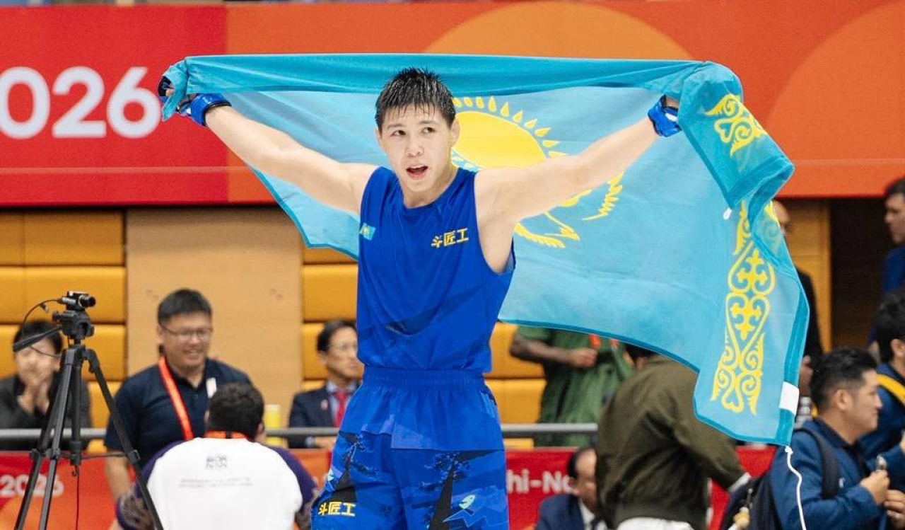 Қадырбек Шынбаев аралас жекпе-жектен Азия ойындарының чемпионы атанды
