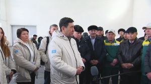 Члены штаба партии Amanat прибыли в Кызылординскую область