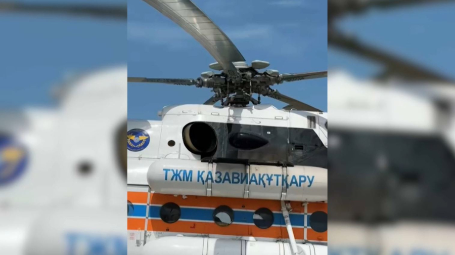 «Ақжайық» табиғи резерватында 10 гектар жерде қамыс өртеніп жатыр