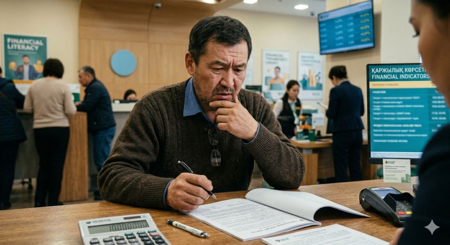 Долговая нагрузка растёт: казахстанцы набрали кредиты на 25 трлн тенге