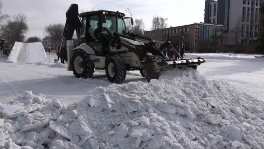 Петропавлда қар шығару жұмысын ЖИ қадағалайды