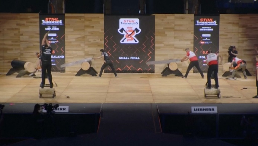 Чемпионат мира среди лесорубов состоялся в Италии