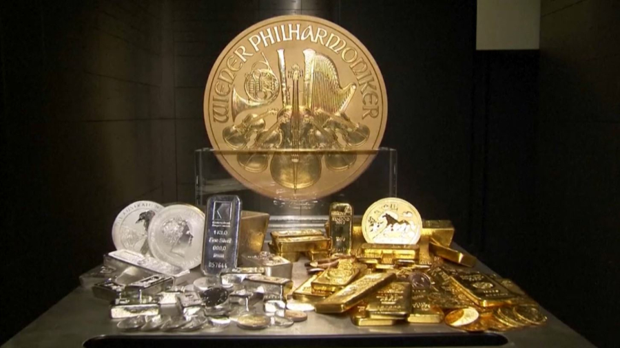 Стоимость золота снова достигла максимума