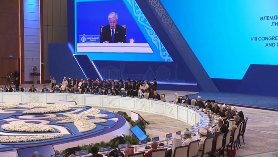 Қ.Тоқаев: Діни қайраткерлер әлемнің құрдымға кетуіне жол бермеу керек