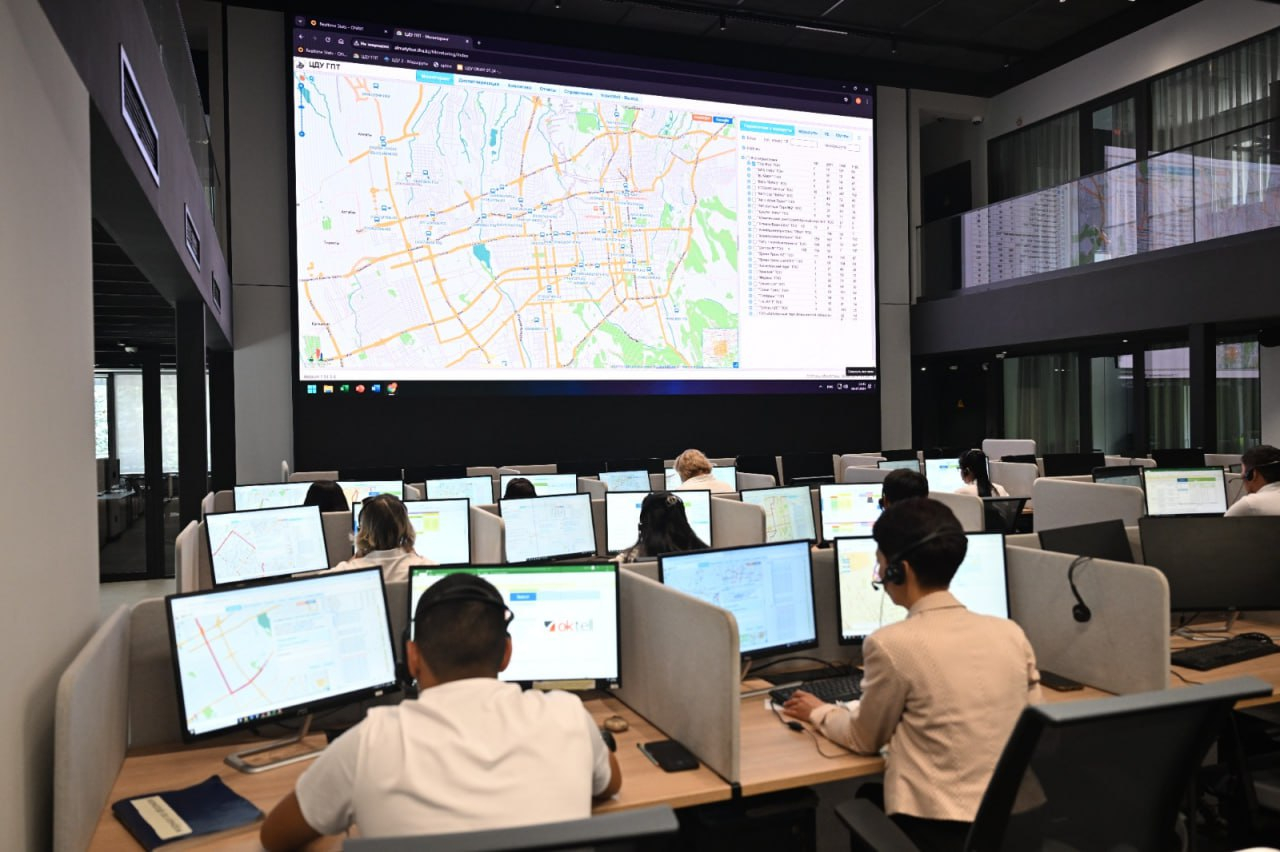 Интеллектуальную транспортную систему внедряют в Алматы