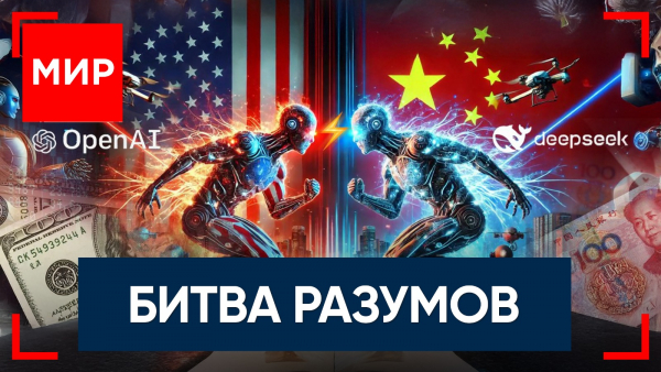DeepSeek против OpenAI: кто победит? Тотальная депортация и планы Трампа по расширению границ. МИР