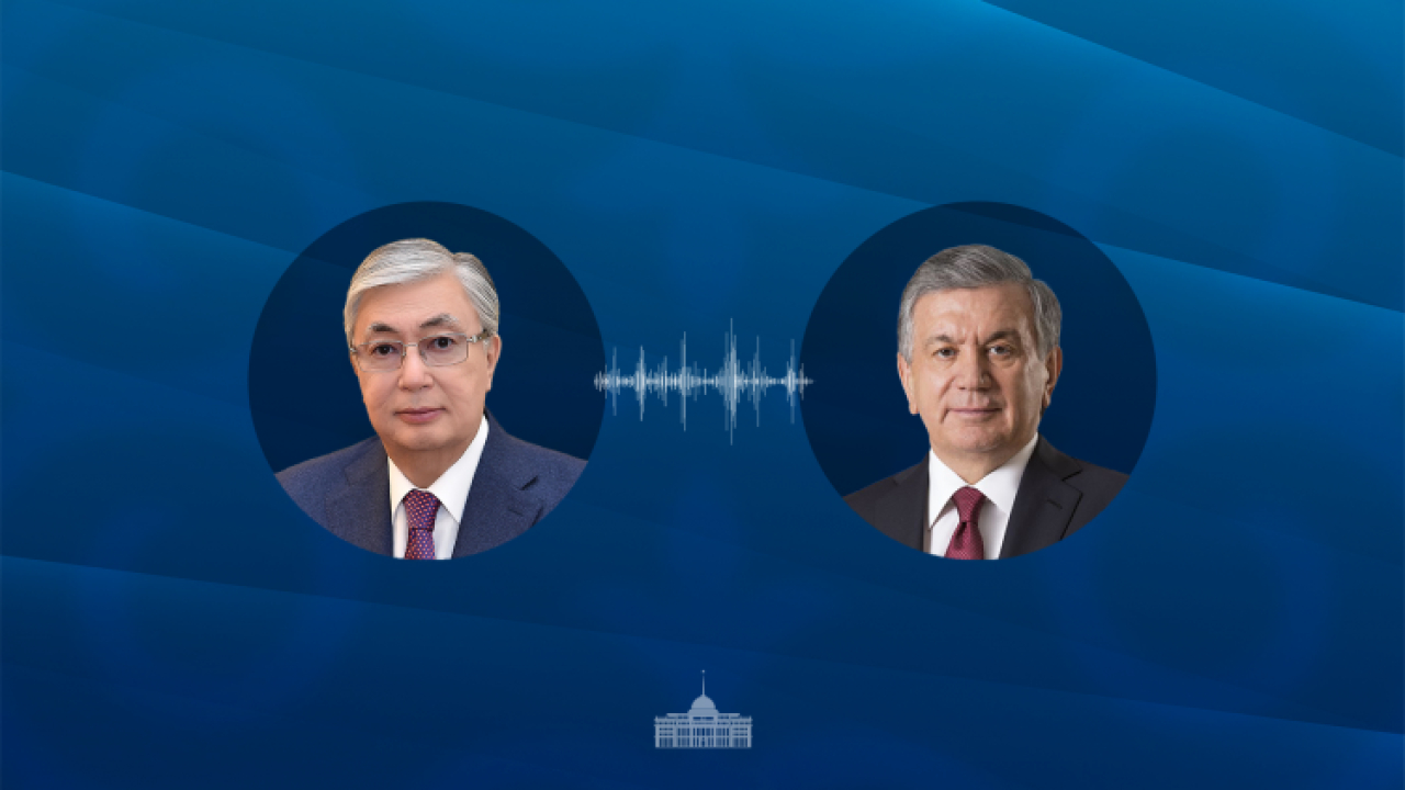 Қасым-Жомарт Тоқаев пен Шавкат Мирзиёев телефон арқылы сөйлесті
