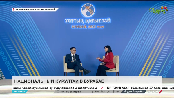 Национальный Курултай в Бурабае. Газиз Абишев