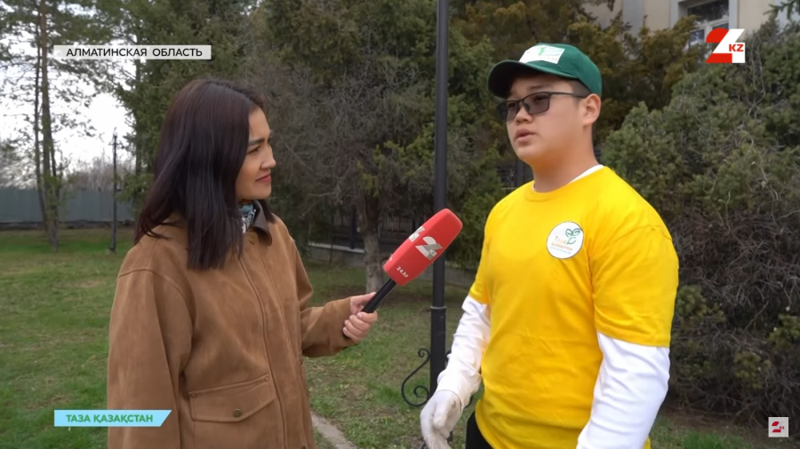 Как преобразилось село Узынагаш после масштабного субботника