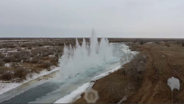 Сілеті өзенінде 1000 текше метр мұз бұзылды