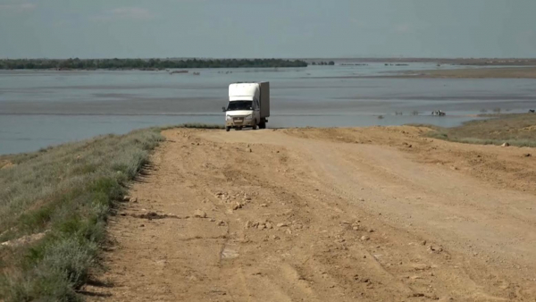 Без моста: жители 14 сёл Акжаикского района ЗКО отрезаны от районного центра